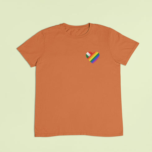 ZShowTime unisex póló - HUN Pride Szív